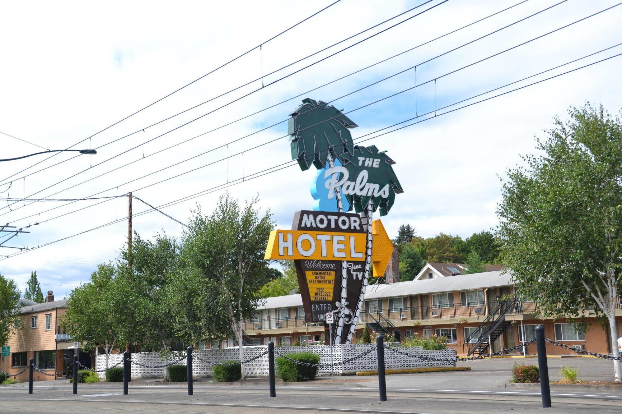 The Palms Motel Portland Bagian luar foto